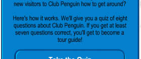 Taking the Tour Guide quiz