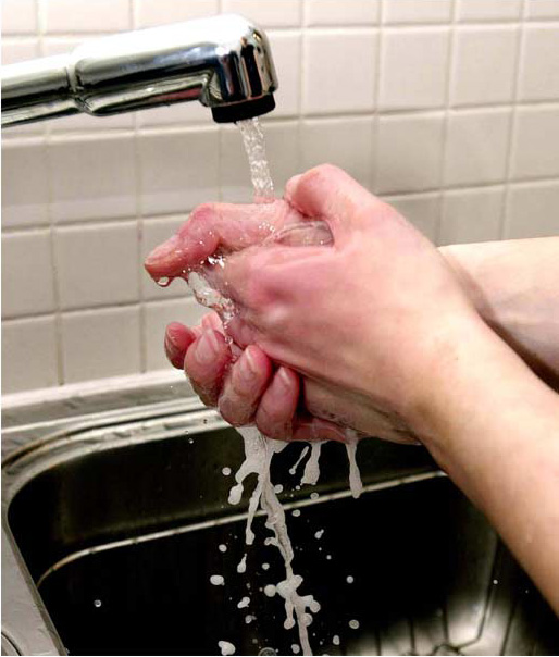 Wash your hands regularly