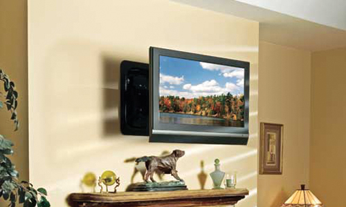 how to properly install flat panel tv brackets