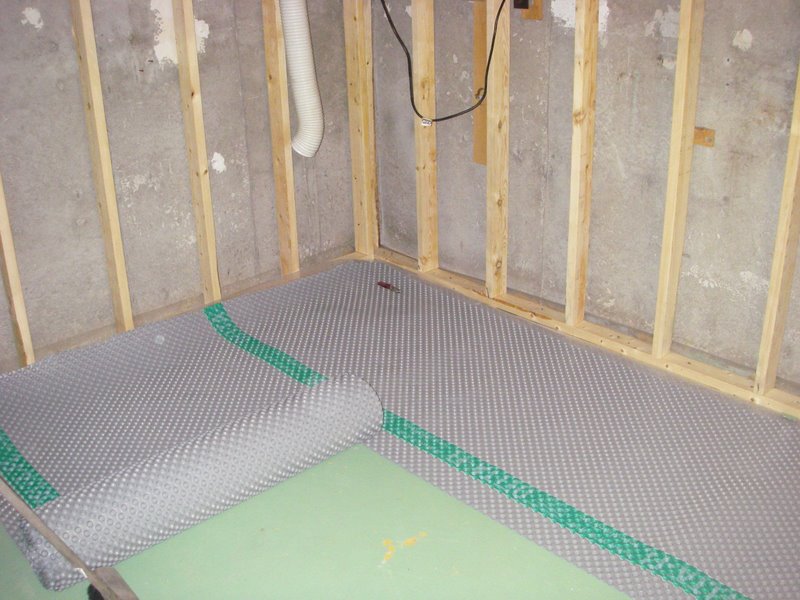 How to Install a Subfloor in Basement