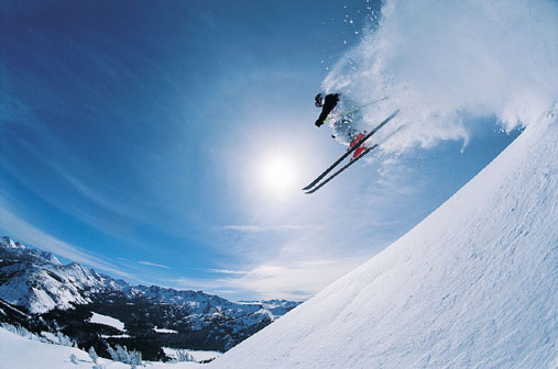 learn skiing tricks