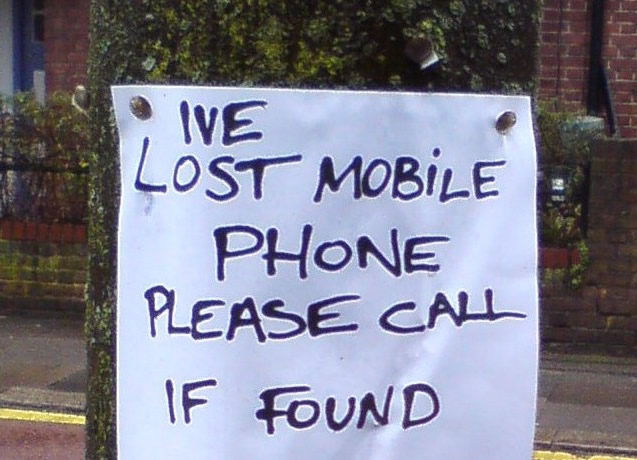 lost cell phone