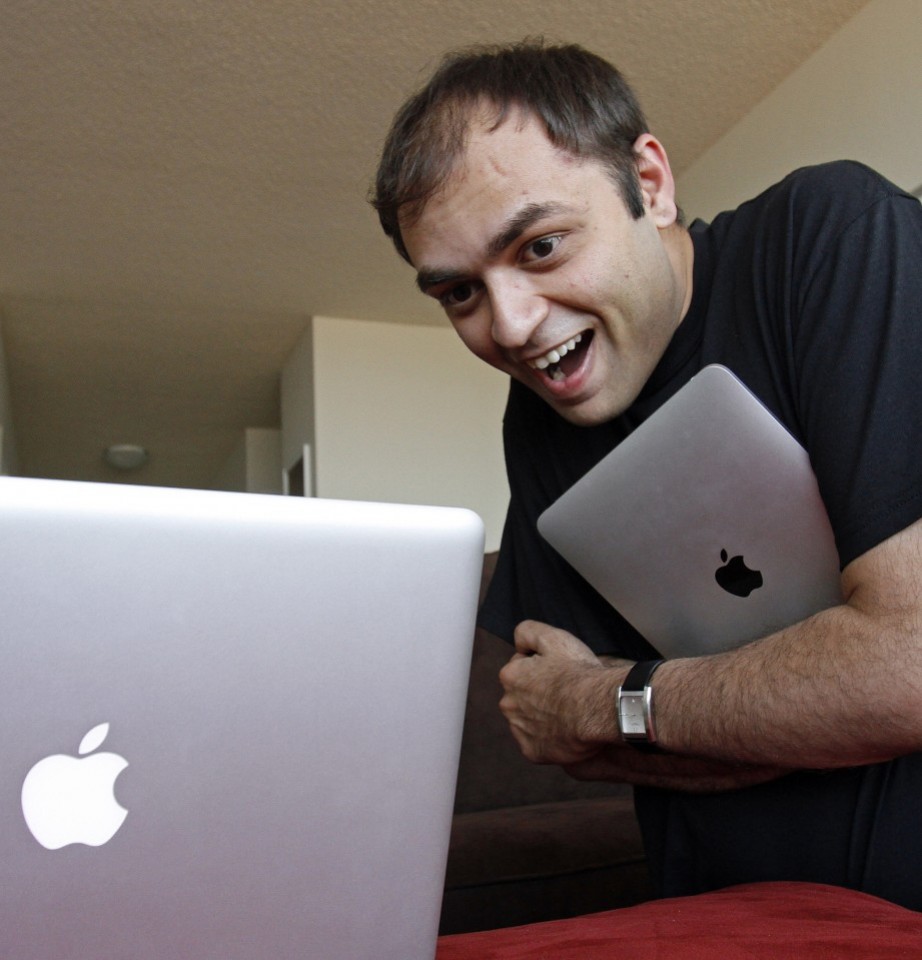 Man with Mac