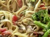Cooking Pasta Primavera