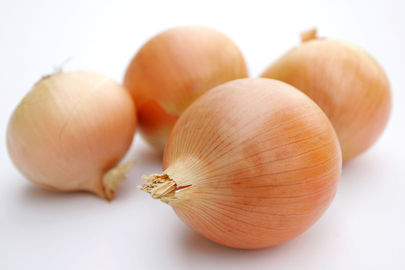 Average sized onions