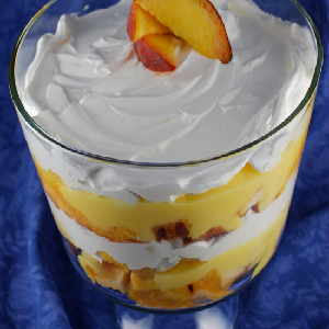 Make Peach Trifle