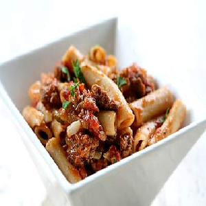 Make Penne Pasta with Meat Sauce