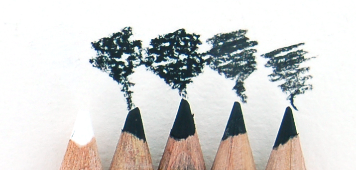 Charcoal pencils