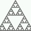 make a sierpinski triangle