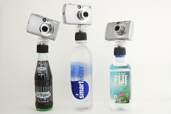 bottle cap tripod