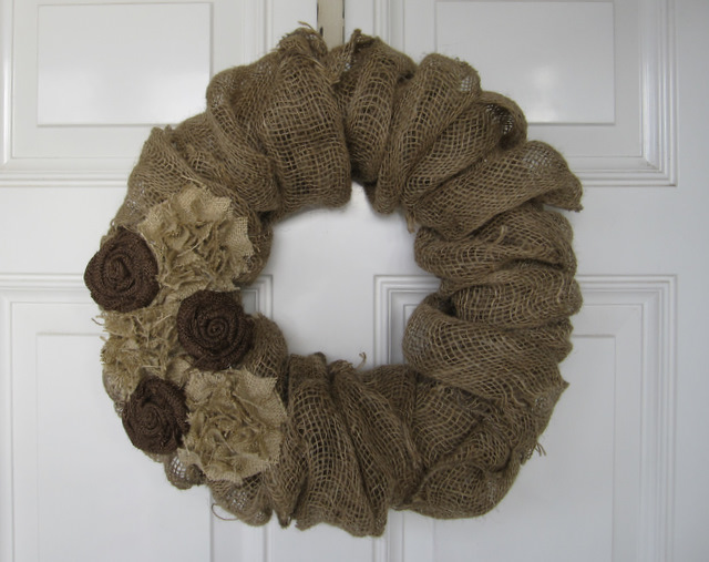 Burlap Wreath