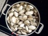 A pot of clams