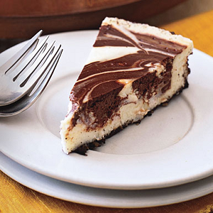 Make a Marbled Chocolate Cheesecake