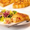 A serving of Quiche Lorraine