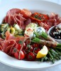 A finished Antipasto platter