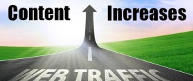 content increase web traffic