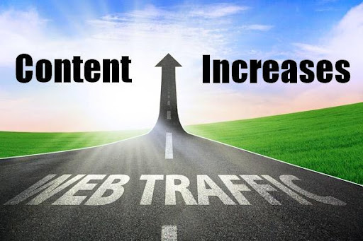 content increase web traffic