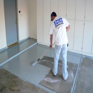 Painting Concrete Garage Floor