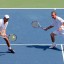 Doubles Tennis Match