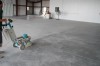 Polishing concrete floor