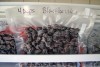Freezing blackberries