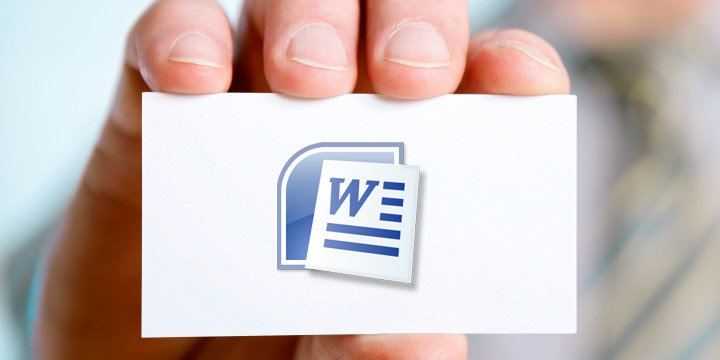 Printing Business Cards In Microsoft Word