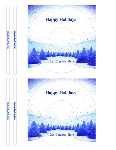 Print a DVD Label in Word