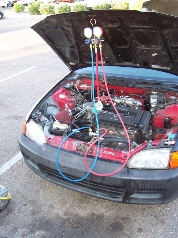 Recharge Car Air Conditioning System