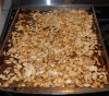 Pumpkin seeds on a tray