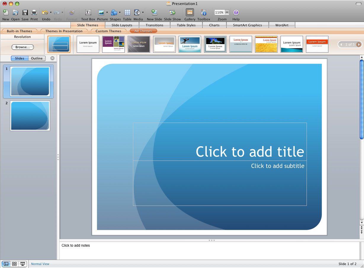 Mac PowerPoint and Keynote