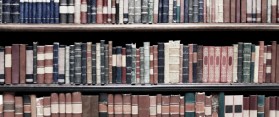 Books in a shelf