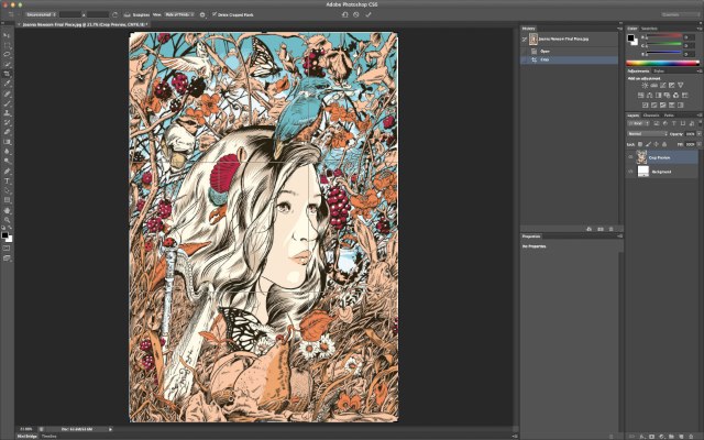 New Crop Tool in Photoshop CS6