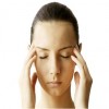 Press Eyebrows for Head Massage