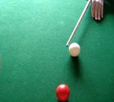 add spin to the cue ball