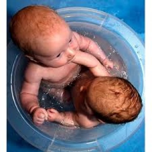 Bathing Twins