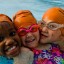 Kids in swimming pool