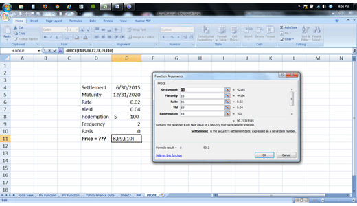 Making calculations in Excel
