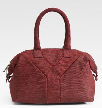 Suede Handbag