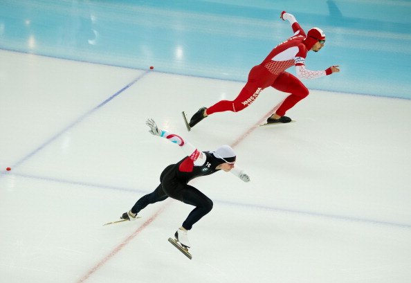 Ice skating