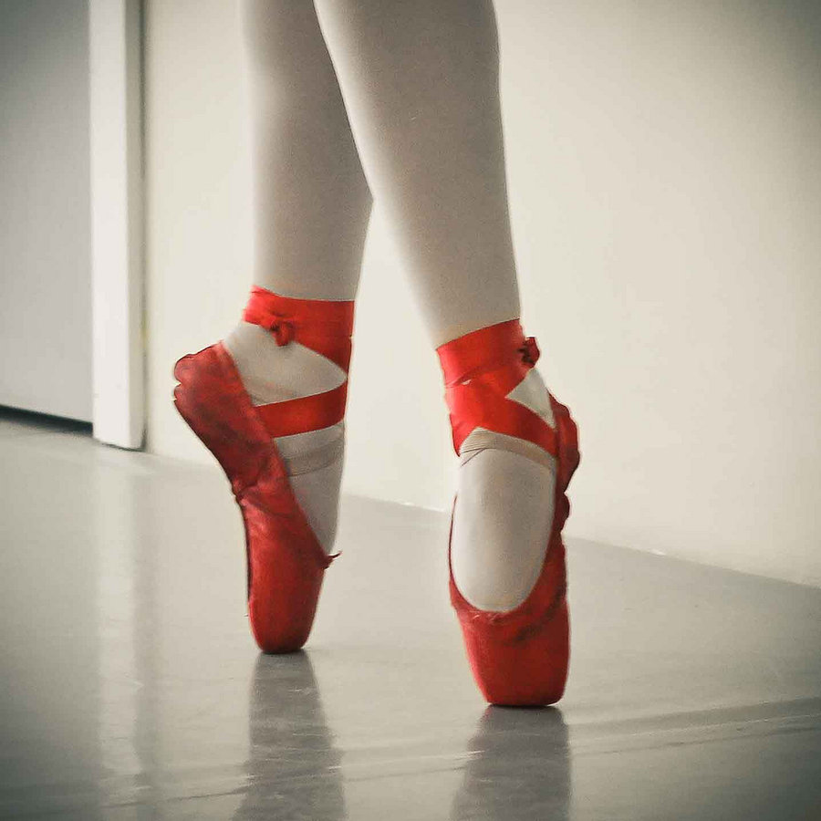 Girl doing ballet