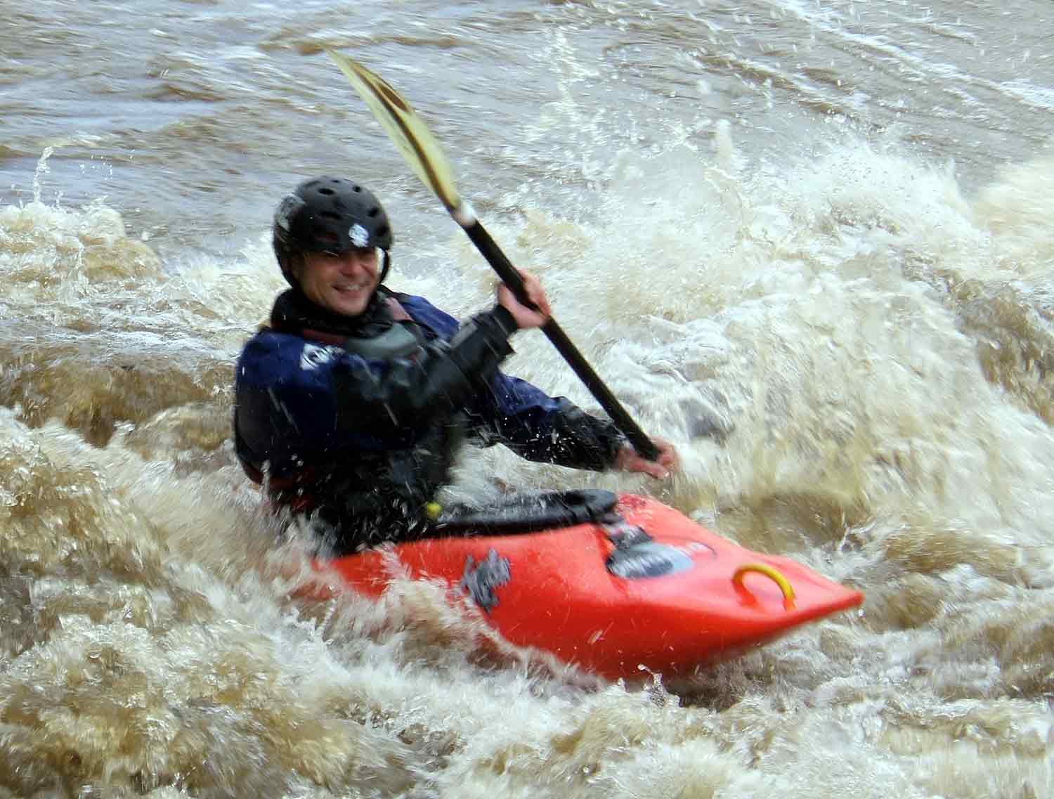 Kayaking, an exciting sport