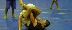 Triangle Choke in Mixed Martial Arts