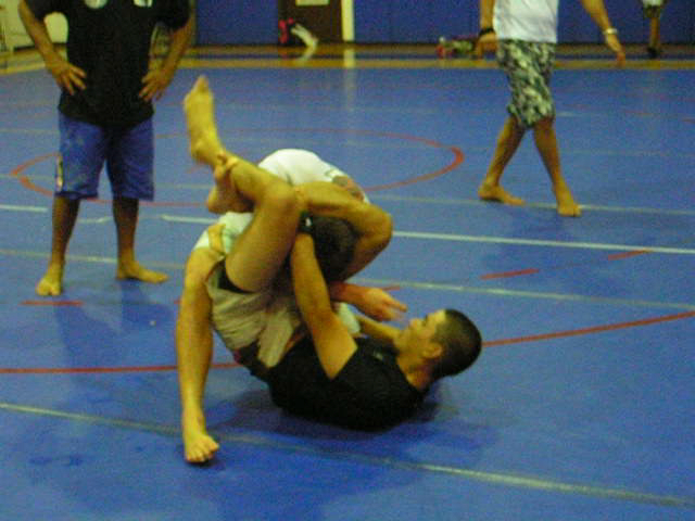 Triangle Choke in Mixed Martial Arts