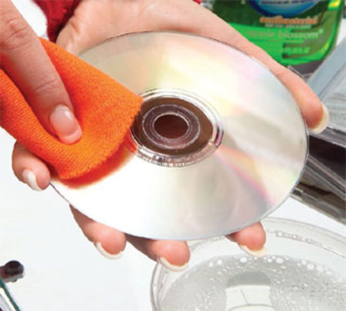 Skipping CD or DVD