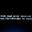 Fix an Acer Disk Read Error