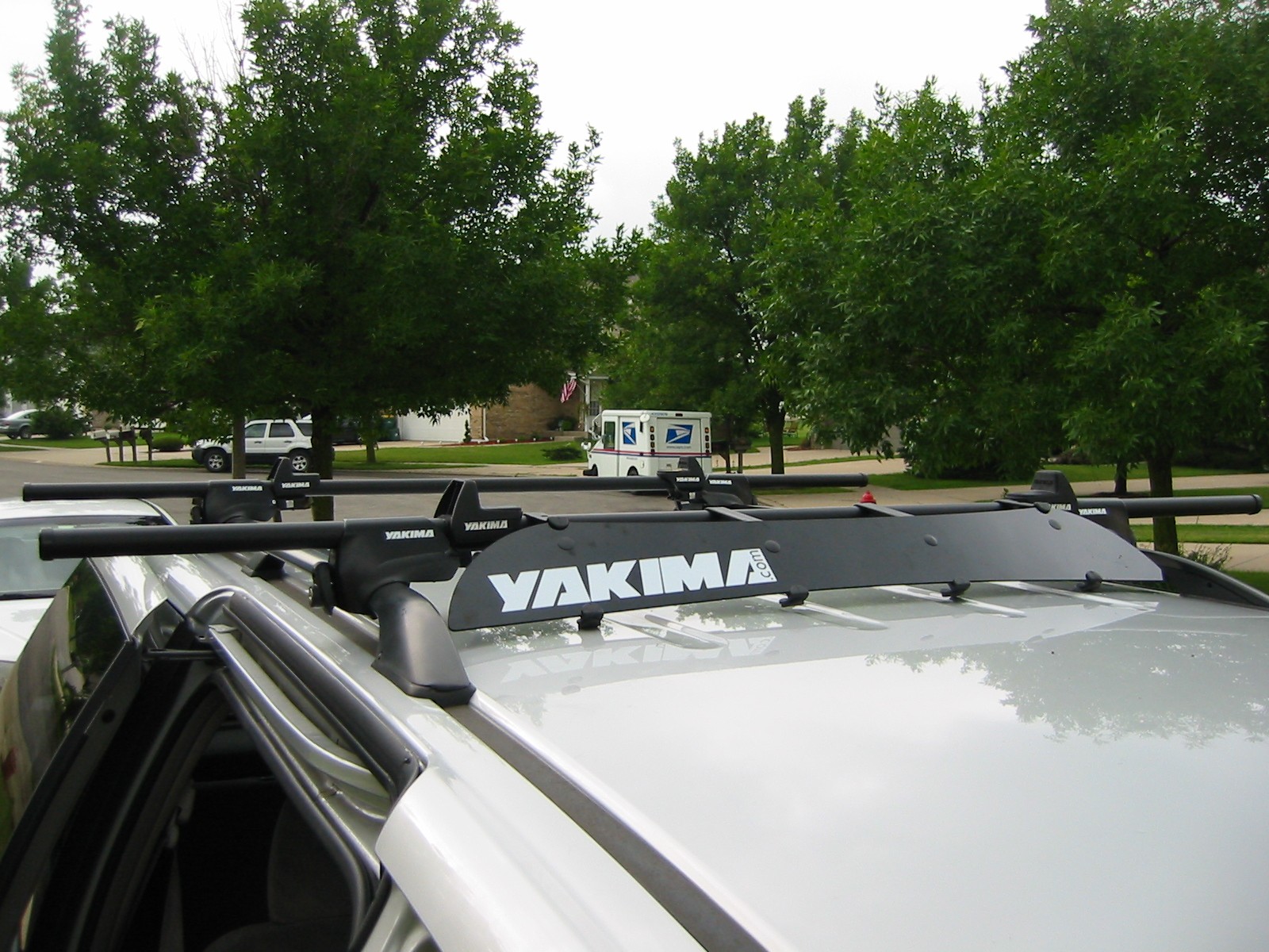 A Yakima roof rack