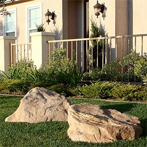 Boulders in Landscape