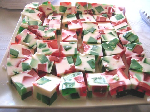 Make Broken Glass Jello Dessert