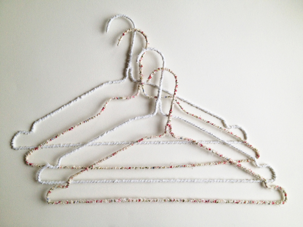 Make Covered Clothes Hangers as Gifts
