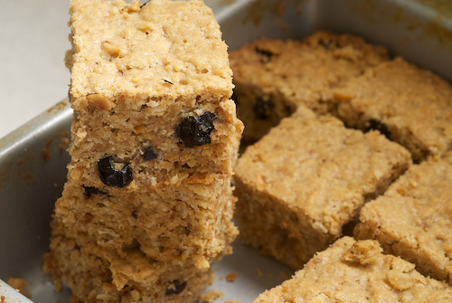 Hazelnut Cookie Bars